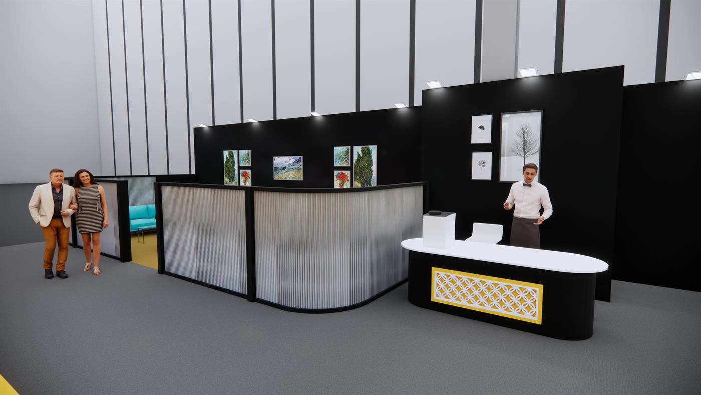 Exhibition concept, Stall 29, image 215 of 375