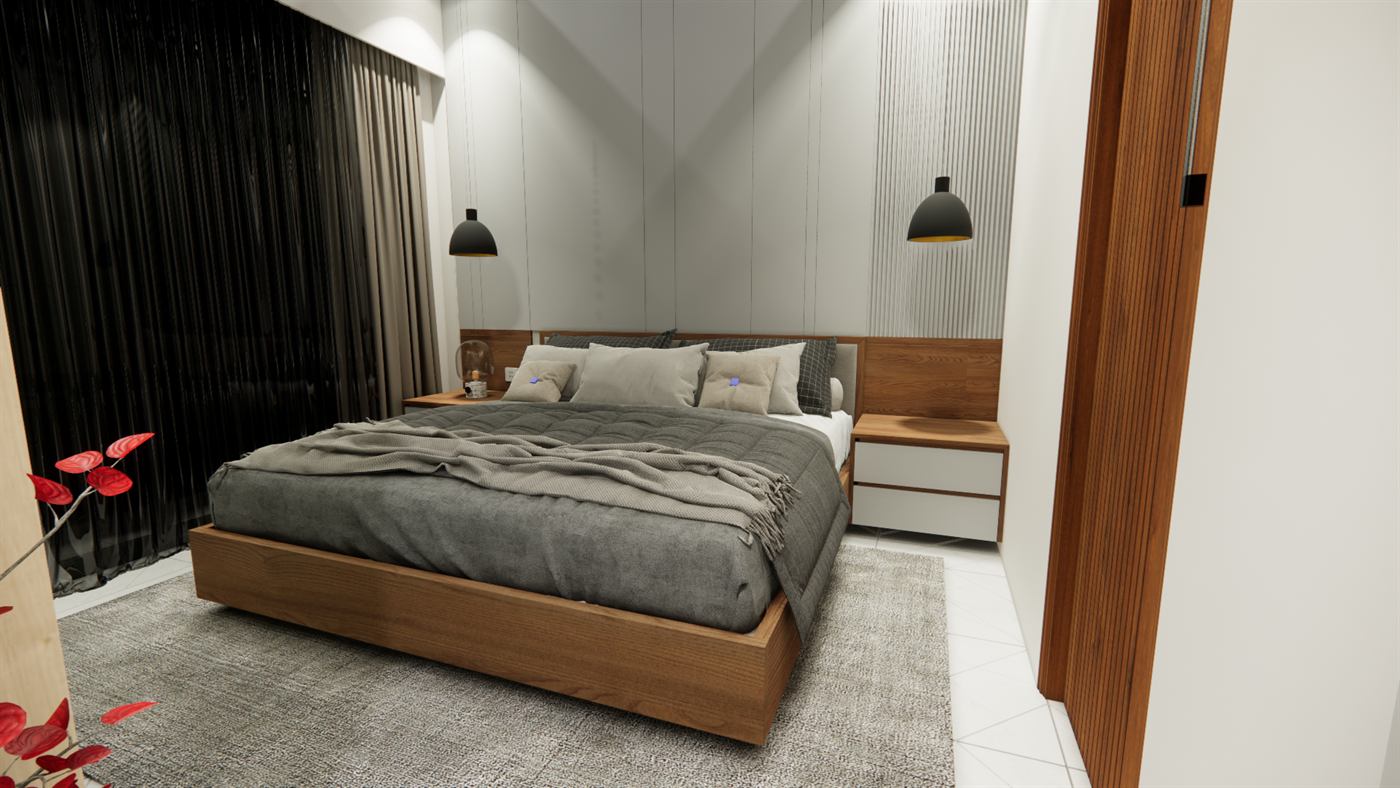 Residential concept &mdash; Bedroom, image 4 of 49