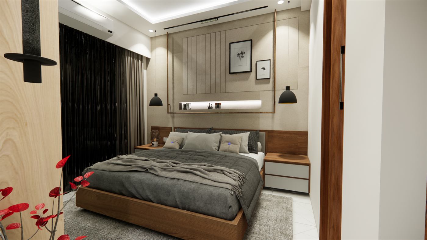 Residential concept &mdash; Bedroom, image 7 of 49