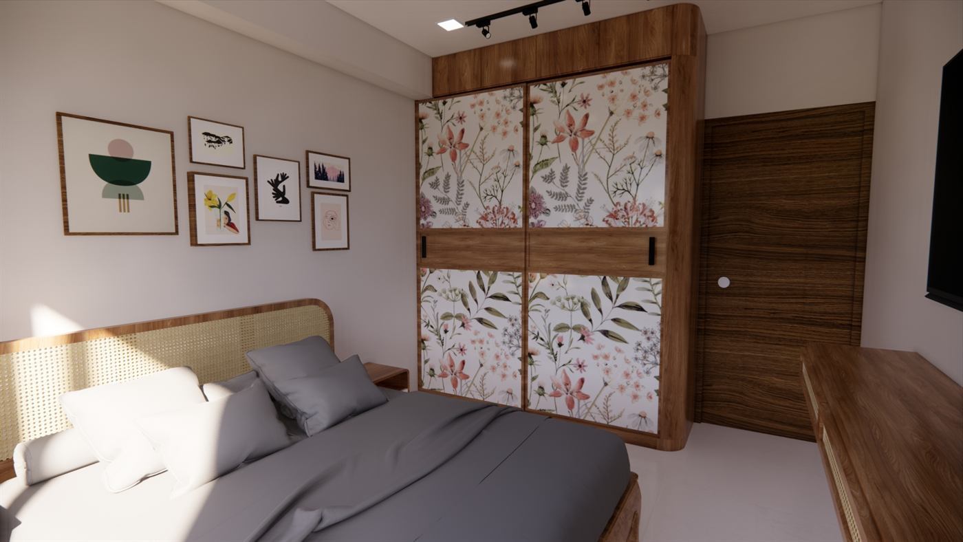 Residential concept &mdash; Bedroom, image 2 of 24