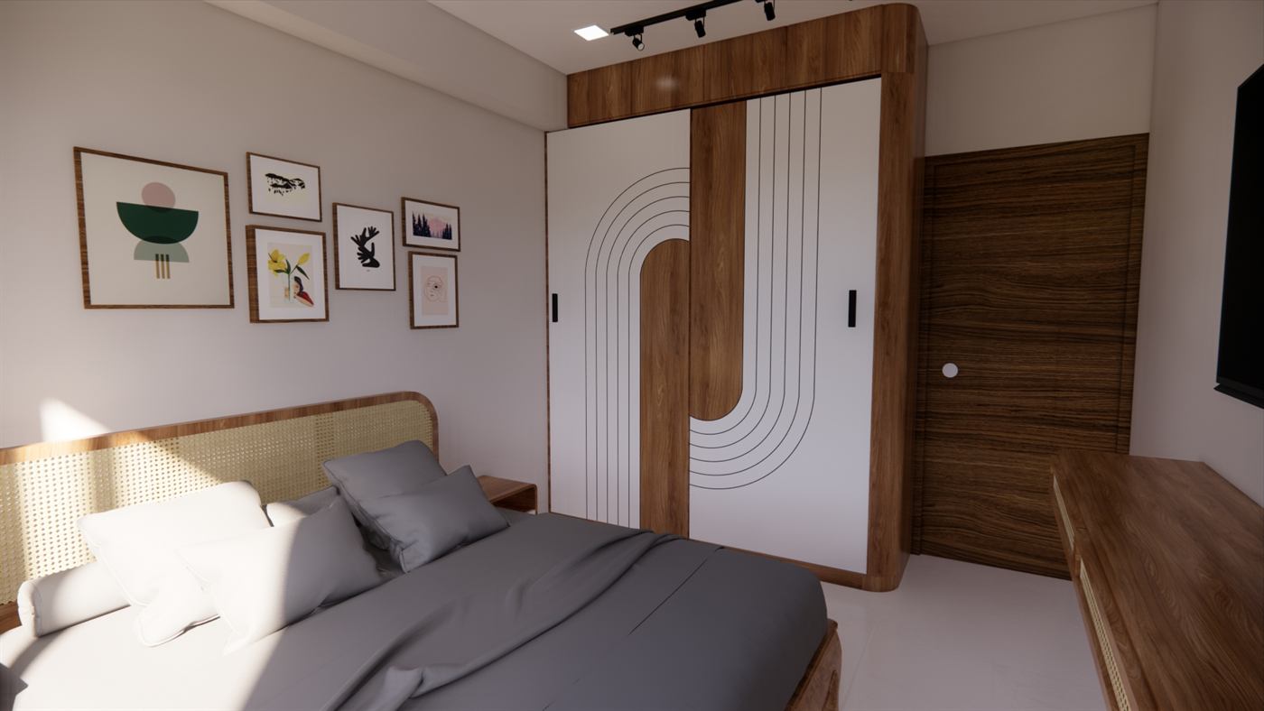 Residential concept &mdash; Bedroom, image 3 of 24