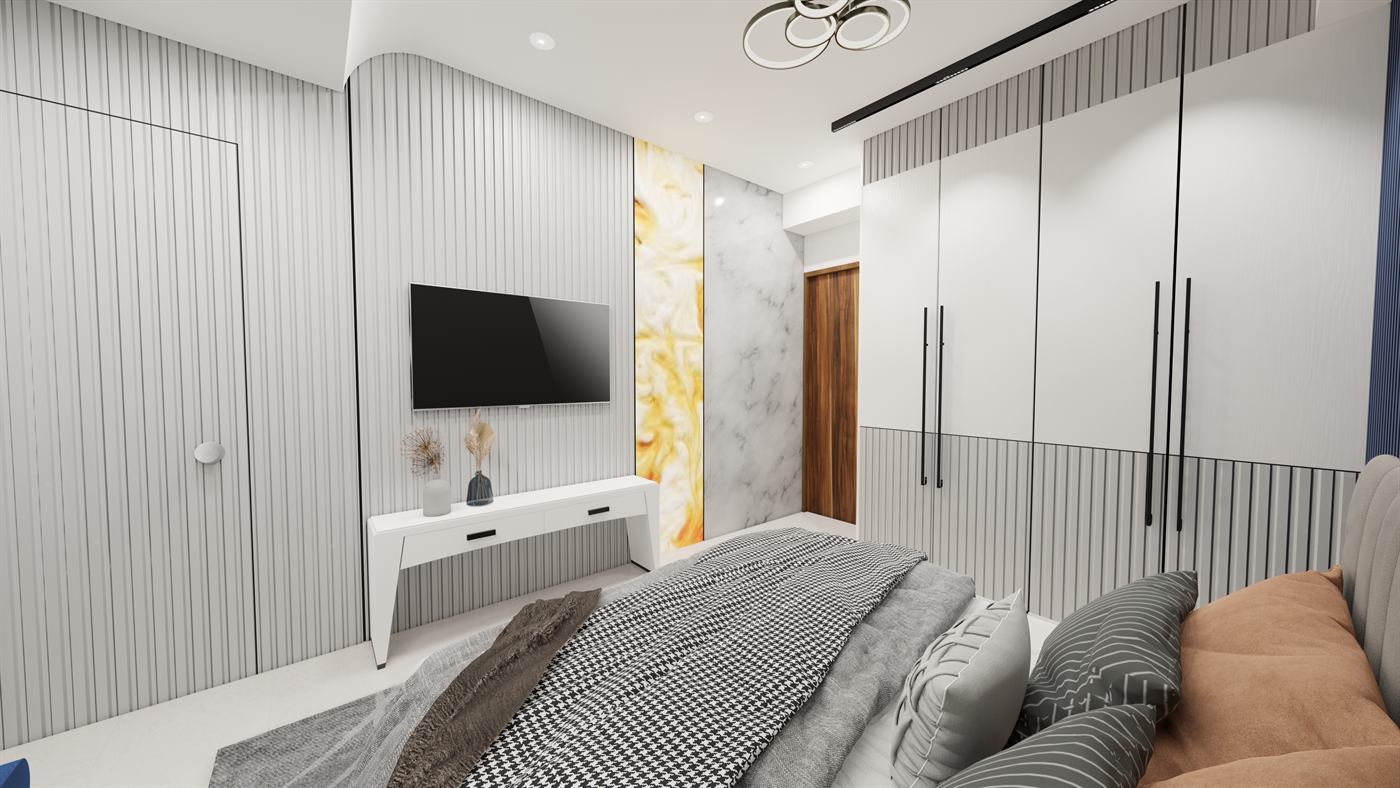 Residential concept &mdash; Bedroom, image 4 of 9