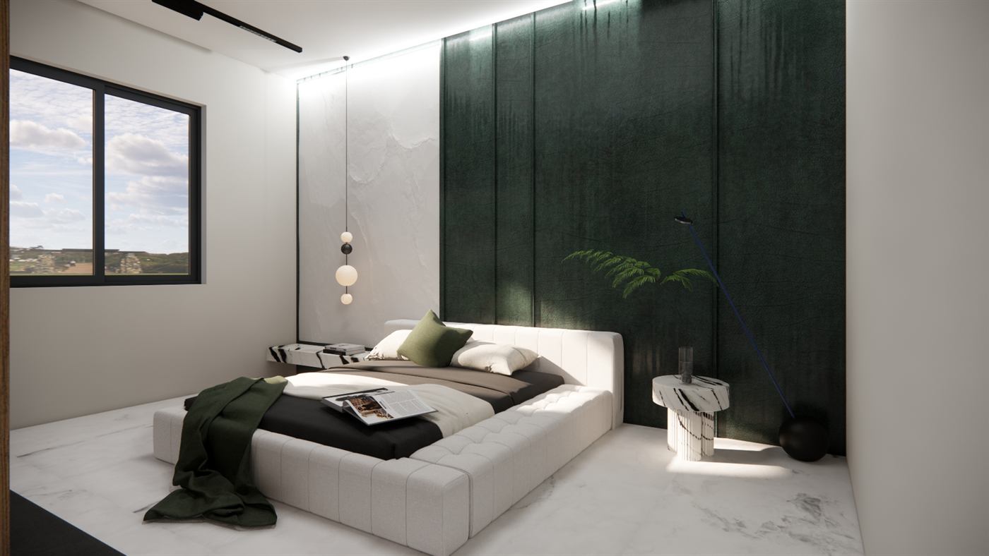 Residential concept &mdash; Bedroom, image 2 of 5