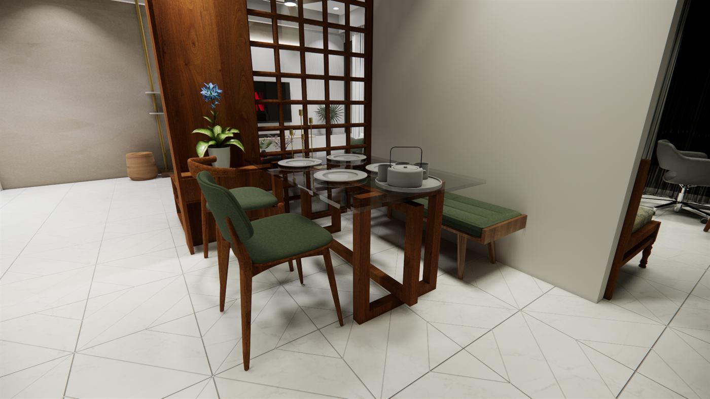 Residential concept &mdash; Dining, image 15 of 49