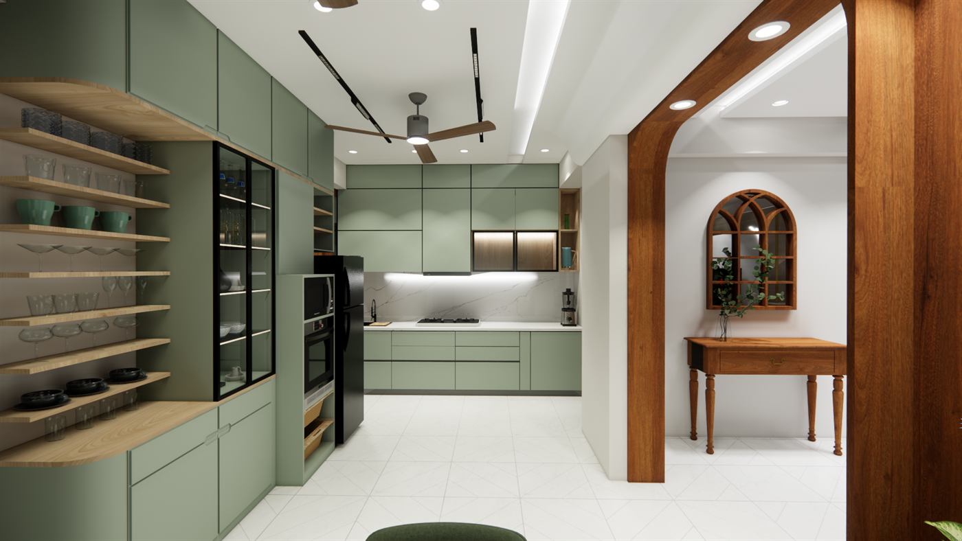 Residential concept &mdash; Kitchen, image 19 of 49