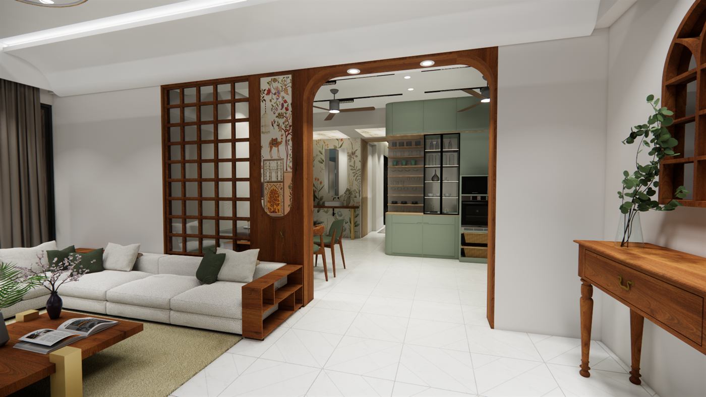 Residential concept &mdash; Living Room, image 22 of 49