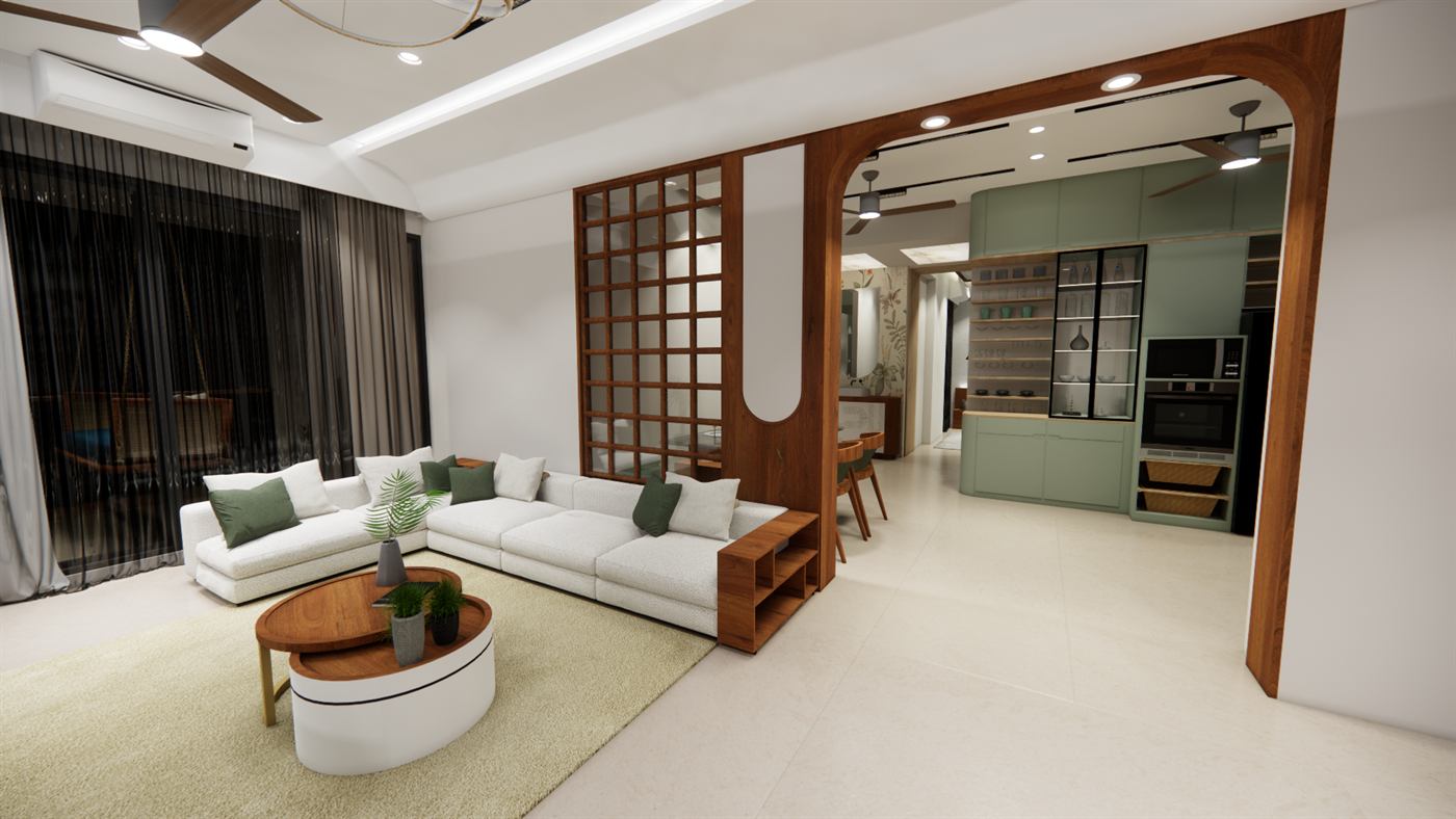 Residential concept &mdash; Living Room, image 24 of 49