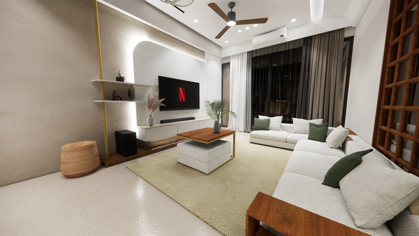Residential concept &mdash; Living Room, image 26 of 49