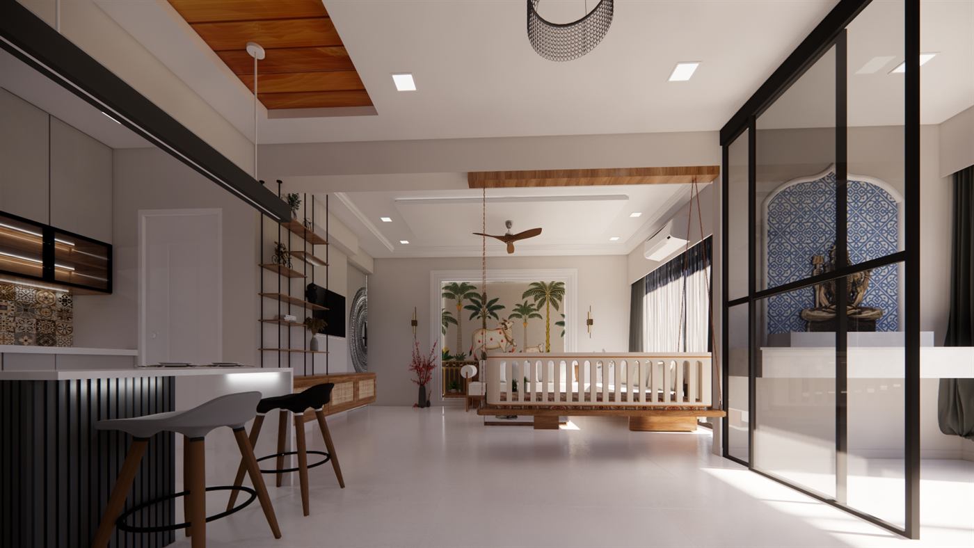 Residential concept &mdash; Living Room, image 10 of 24