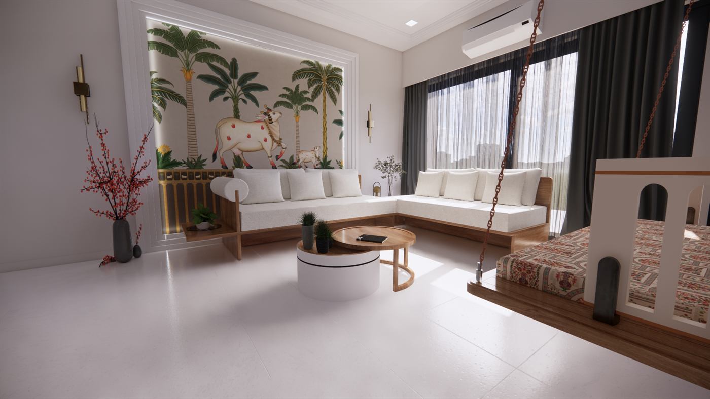 Residential concept &mdash; Living Room, image 11 of 24