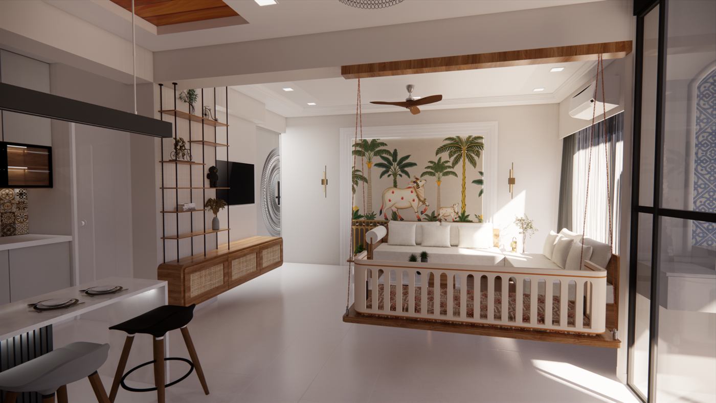 Residential concept &mdash; Living Room, image 13 of 24