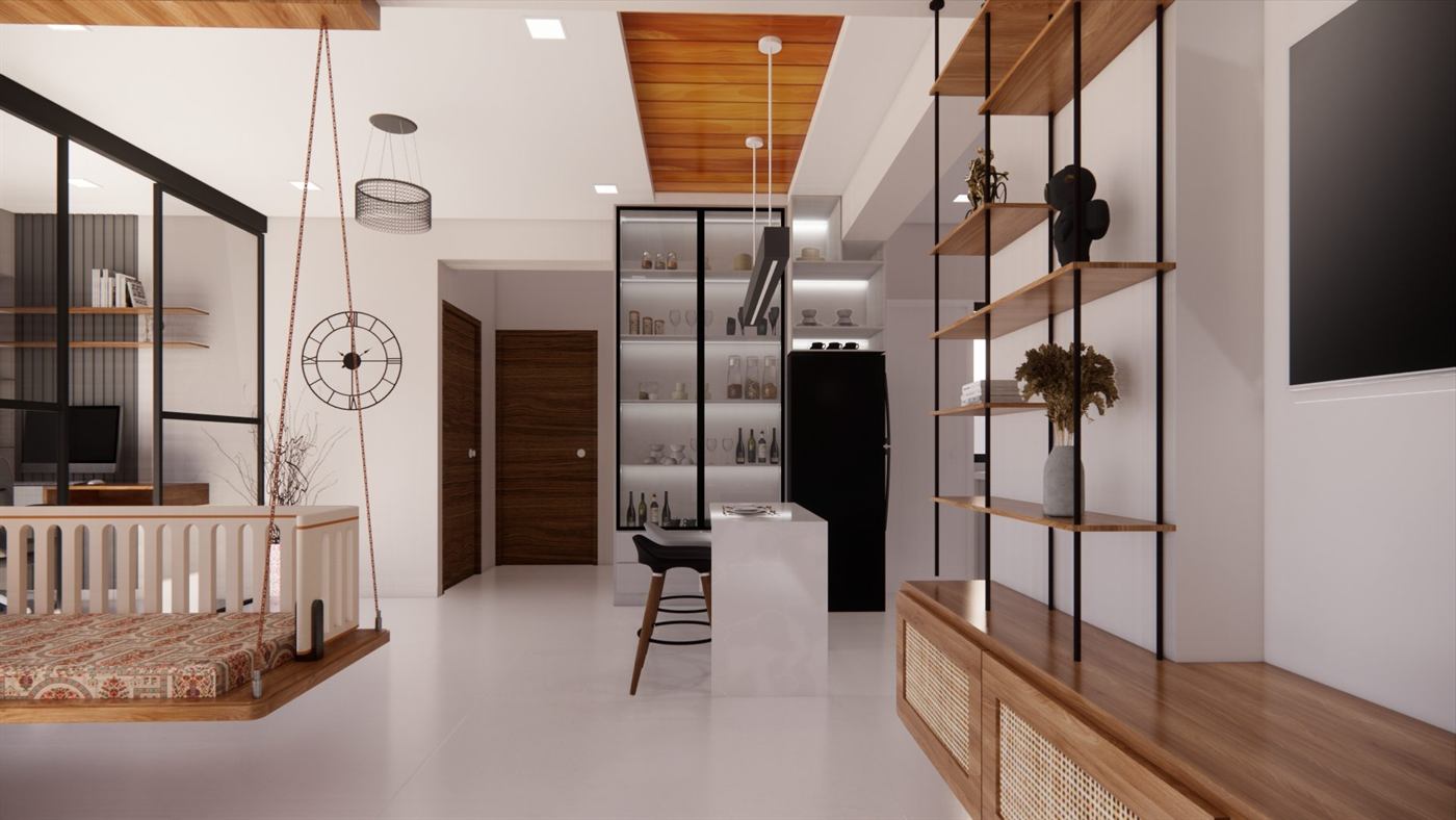 Residential concept &mdash; Living Room, image 16 of 24