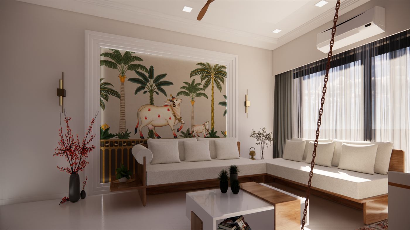 Residential concept &mdash; Living Room, image 17 of 24