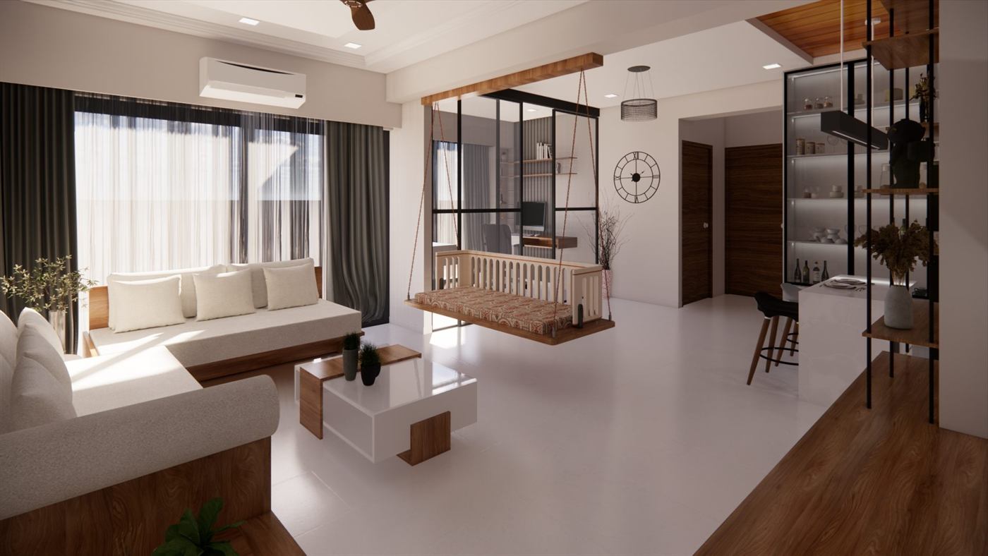 Residential concept &mdash; Living Room, image 18 of 24