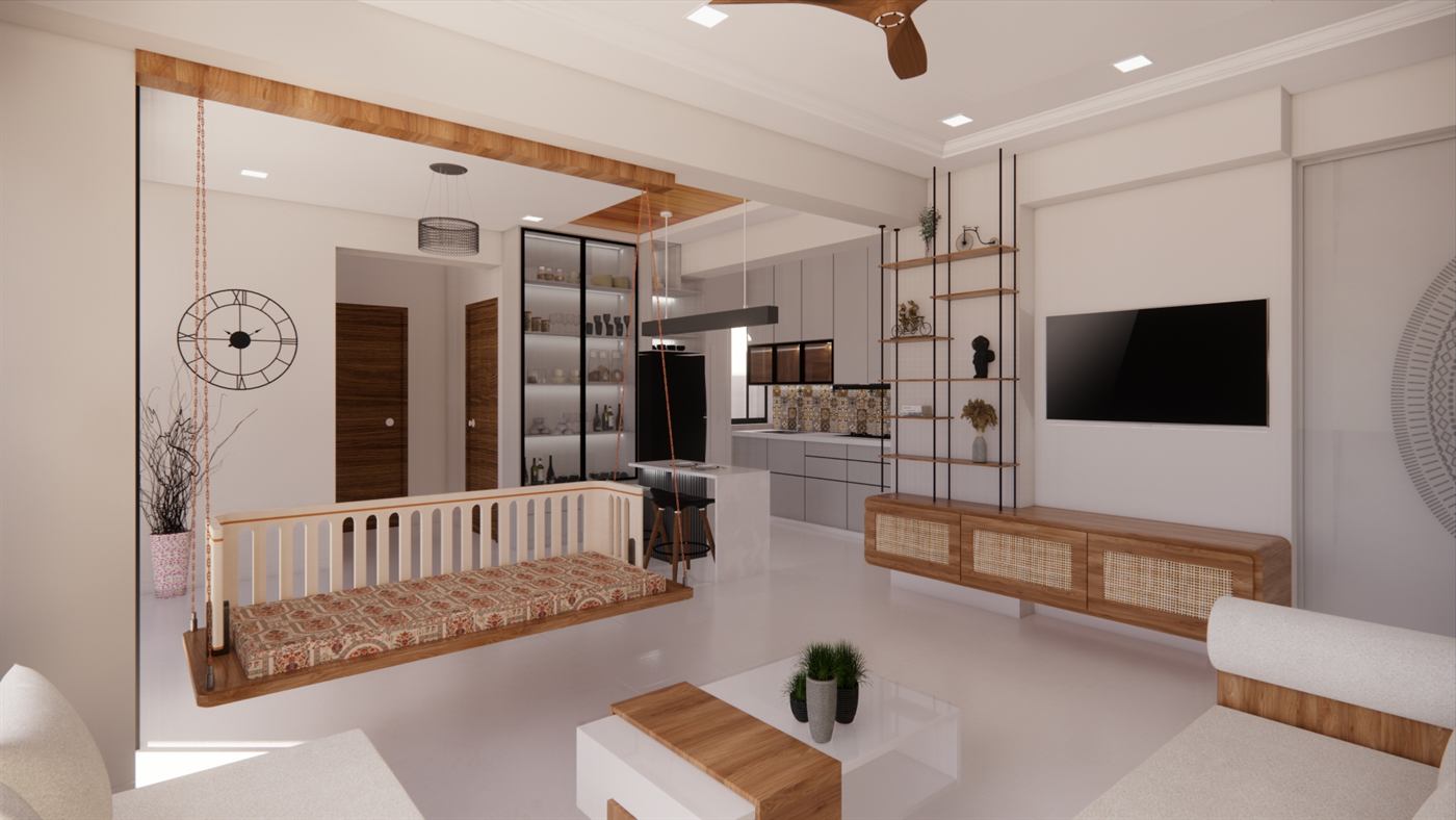 Residential concept &mdash; Living Room, image 19 of 24