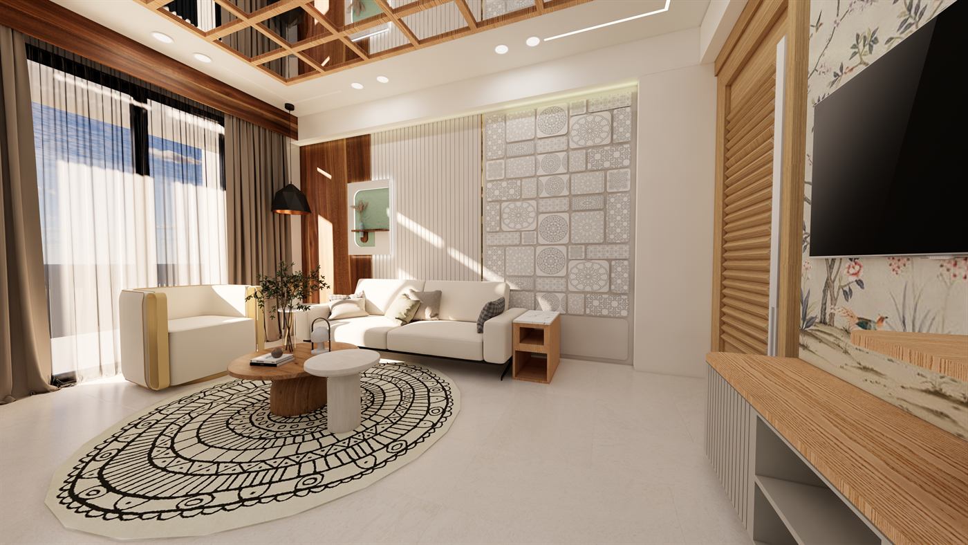 Residential concept &mdash; Living Room, image 9 of 9