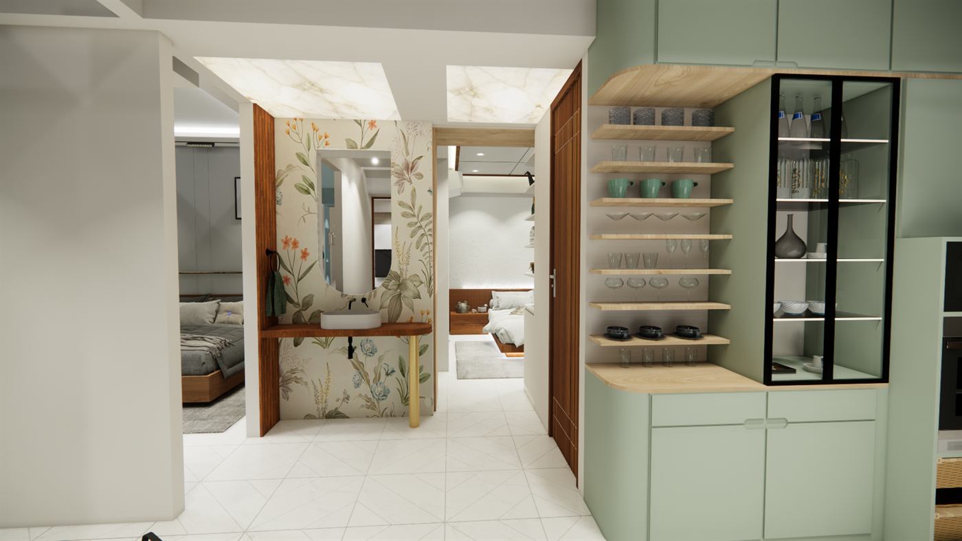 Residential concept &mdash; Washroom, image 39 of 49