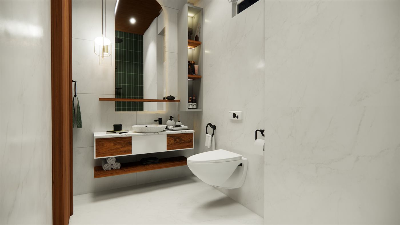 Residential concept &mdash; Washroom, image 40 of 49