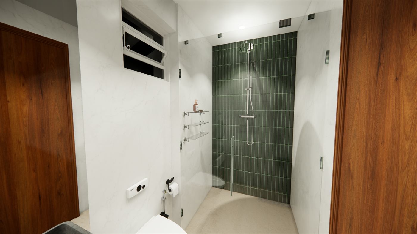 Residential concept &mdash; Washroom, image 43 of 49