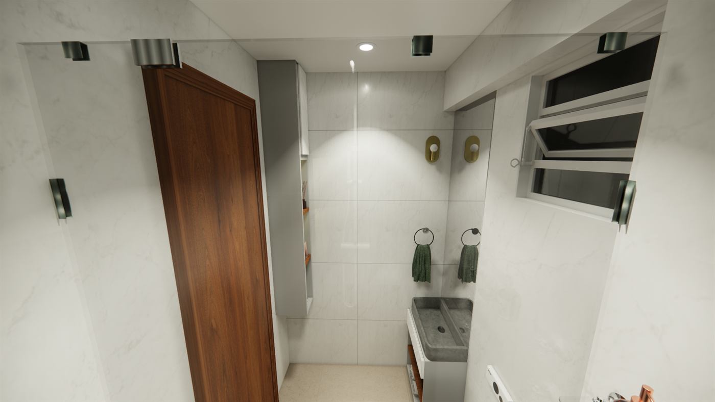 Residential concept &mdash; Washroom, image 45 of 49
