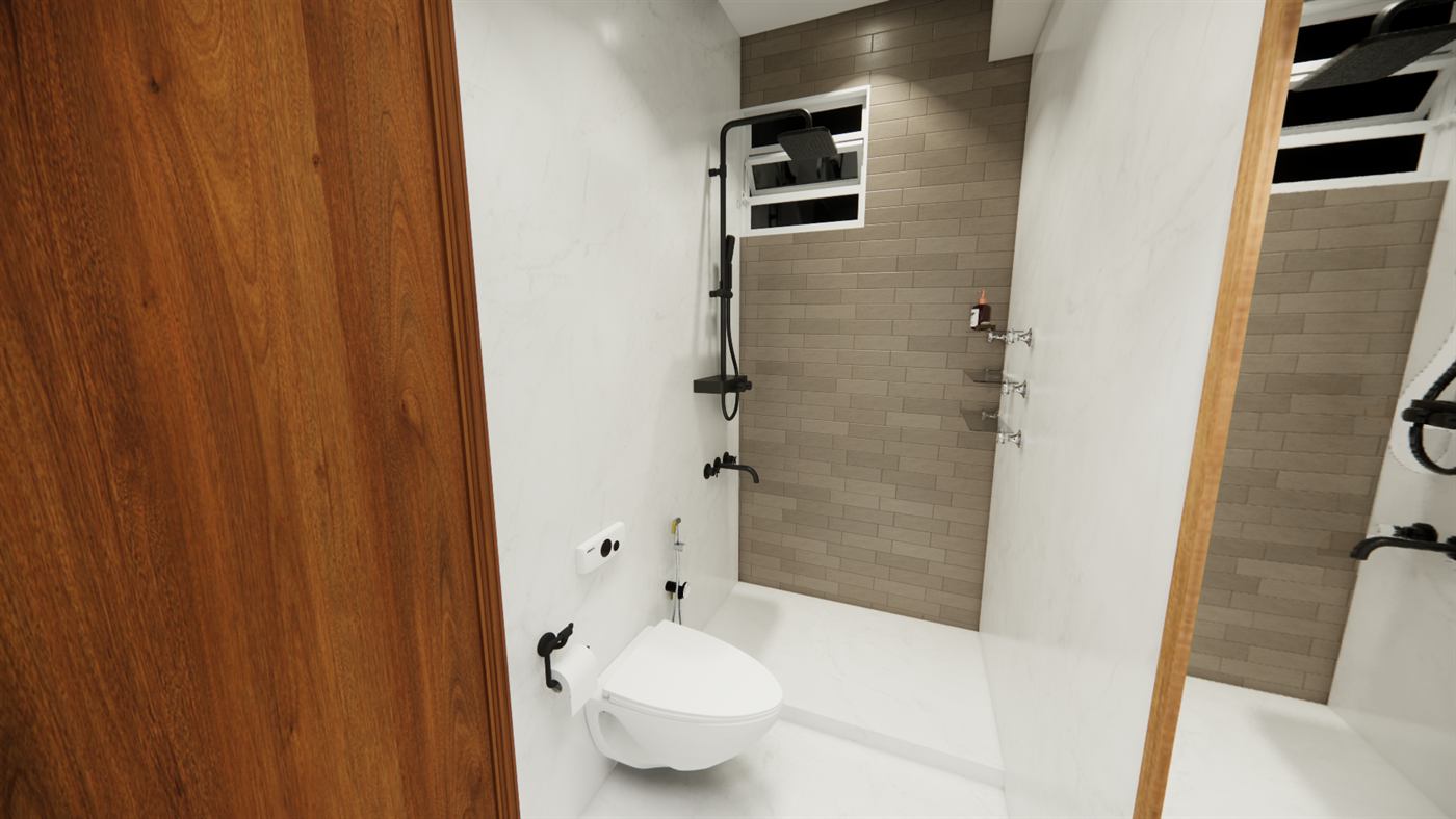 Residential concept &mdash; Washroom, image 46 of 49